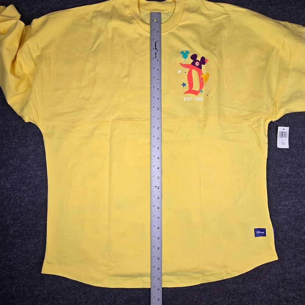 NWT Disney Disneyland Resort Play in Parks Yellow Spirit Jersey Size M - Picture 8 of 12